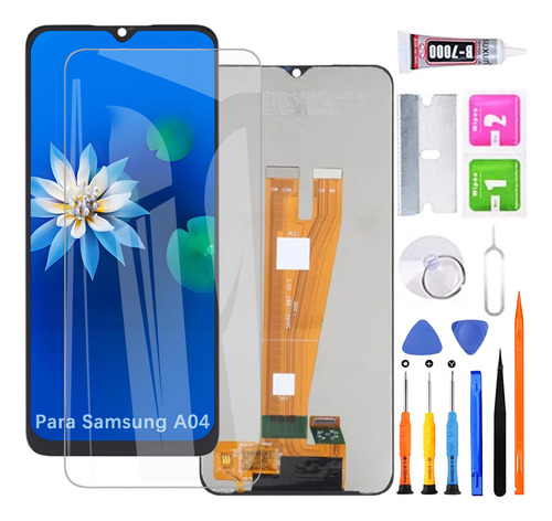 Pantalla para Samsung A04 A045m A045f display H&LYCYJ H&LYCYJ00158 color negro