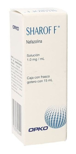 Nafazolina Solución Oftálmica Frasco 1mg/15ml