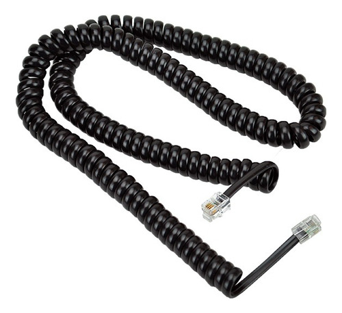 Cable Espiral Plug A Plug Para Telefono Rural Rt Fixie 7mts