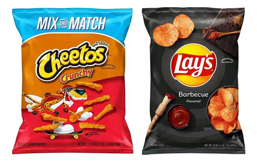 Pack De Cheetos Crunchy Mix And Match + Lays 1 Sabor
