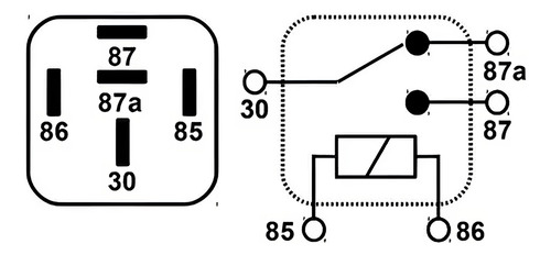 Rele Relay Transparente 5 Patas 40 Amp 12v Doble Accion