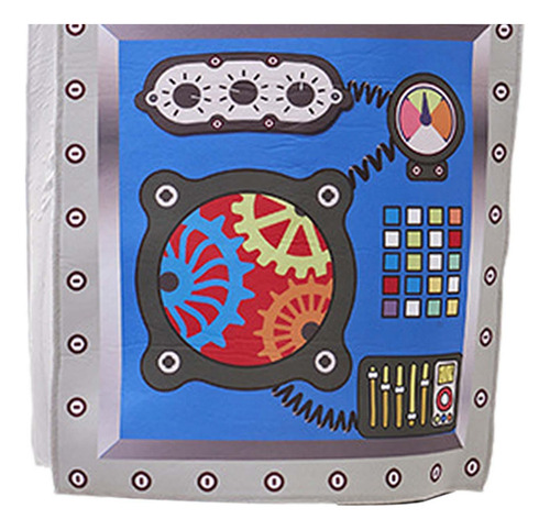 Disfraz De Robot, Precioso Vestido Elegante For Fiesta De
