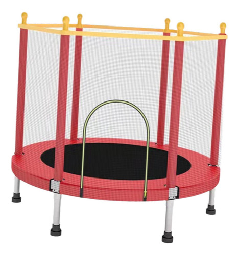 Trampolín Para Niños Con Red Trampolín Pequeño Para Rojo