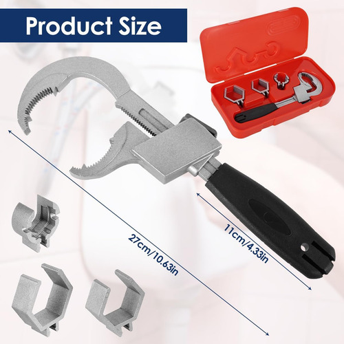 Llave De Doble Extremo Ajustable Universal, Llave Creciente