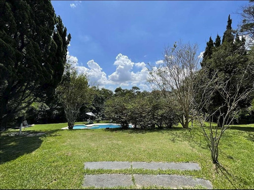 Imagem 23 de 30 de Fazendinha - 3d/1sts Terrea, 2 Lareiras, Piscina, Jardim + Casa Caseiro! - 1983v