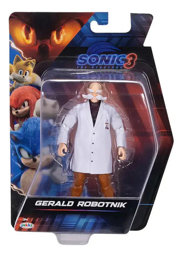 Figura Sonic 3 Movie Jakks Pacific 13 Cms - Gerald Robotnik