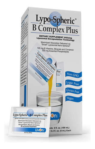 Suplementos Lypo-spheric B Complex Plu - mL a $1125
