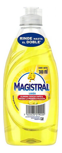 Detergente Magistral Limon 300ml