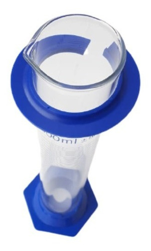 Probeta Graduada Base Plástica Hexagonal 500ml
