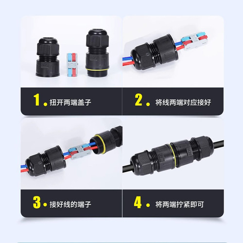 Cableado De Tornillo M25y-2 Core (5-8 Mm) - Conector Imperme