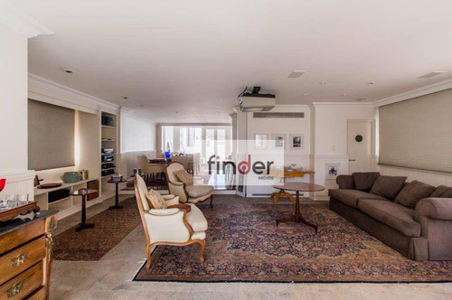Imagem 12 de 30 de Casa Bianca - Al. Casa Branca, 1011. Cobertura Duplex À Venda, 395 M², Vista Livre, Piscina, Sauna, Varanda, 3 Suítes E 2 Vagas. 9 Min Club Paulistano - Co0595
