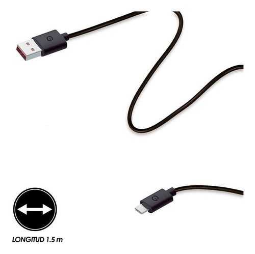 Cable Usb 2.0 Getttech , Usb 2.0 A Mini B De 5 Pines Para Cámara, 1.5 Metros Color Negro, Jl-3510