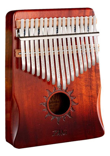 Piano Portátil Zani Kalimba De 17 Teclas Mbira Sanza