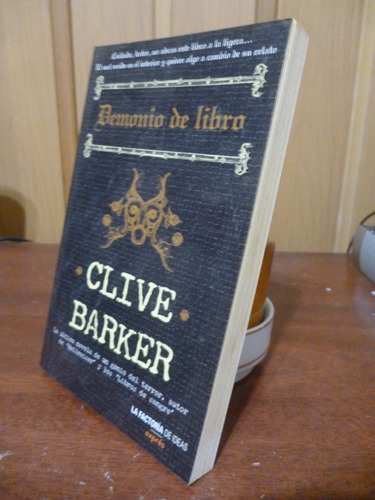 Clive Barker - Demonio De Libro