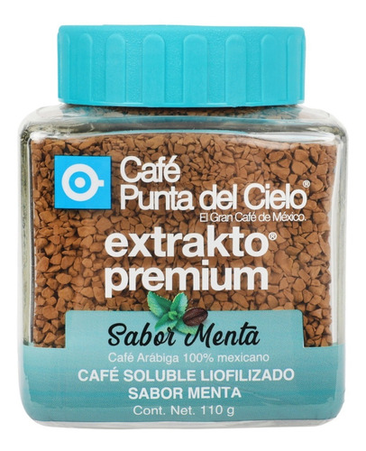 Café Liofilizado Punta Del Cielo Sabor Menta 110g