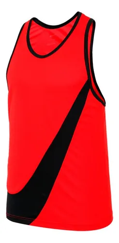 Camiseta Esqueleto Nike Crossover Hombre-rojo