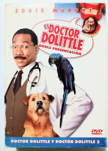 Dr Dolittle 1 Y 2 Doble Presentacion Dvds Originales (Usado)