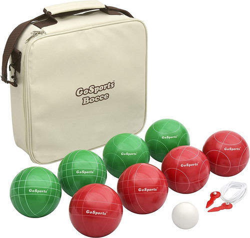 Gosports Juego De Bochas Reglamentarias De 100 Mm Con 8 B...