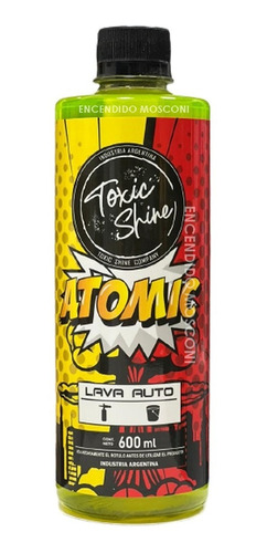 Toxic Shine Shampoo Atomic Lavado Pre Tratamiento 600ml