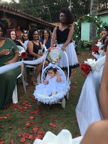 Carrinho Vime, Entrada De Casamento Daminha E Pajem, Locação