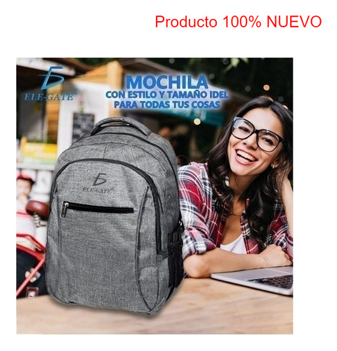 Mochila Deportiva Para Deporte Viaje Gym Backpack Size:l