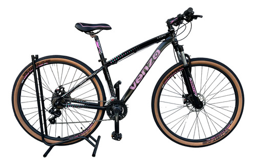Venzo Loki 2025 21 Vel Disco Negro/rosa S