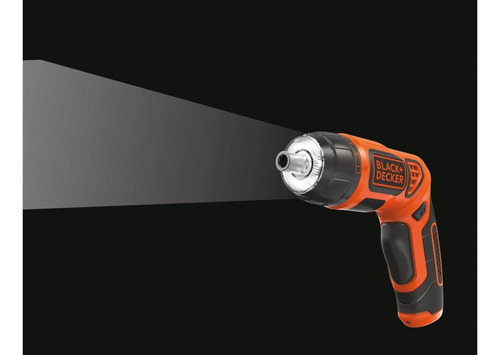 Taladro/percutor + Atornillador Inalámbrico Black+decker Color Naranja Frecuencia