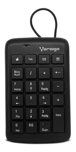 Teclado Numerico Usb Portatil Pc Laptop Kb-105 Vorago