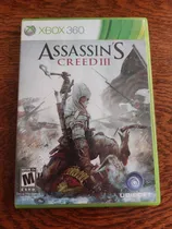Comprar Assassin's Creed 3 Juegazo Original Físico Xbox 360 2 Dvd