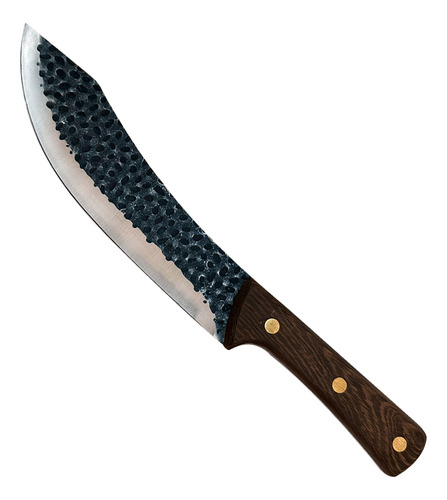 Cuchillo Artesanal Con Funda De Cuero Calidad Premium Pro Marrón