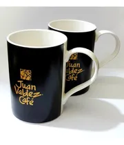 Comprar 2 Tazones Originales Café Juan Valdez,loza Porcelana 300 Ml.