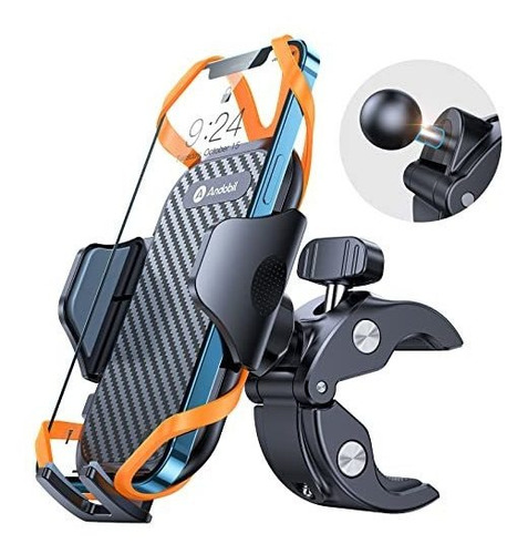 Andobil Moto Phone Mount, [super Stable  Anti Shake] Z9mhs