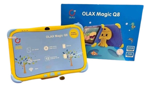 Tablet Kids Magic Q8 Olax 8¨ 2gbram, 32gb Men, Wifi, And 12 