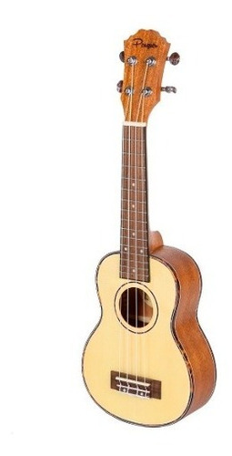 Ukelele Sorpano Parquer Madera Natural Aquila Funda Cuota