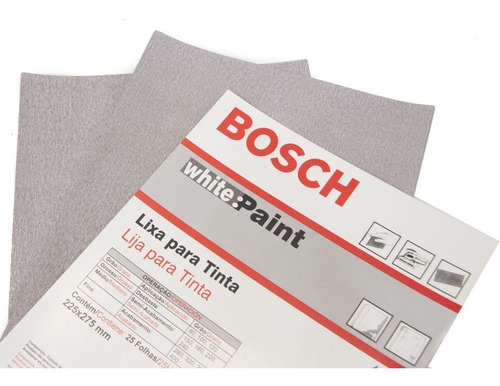 Lija Blanca No Past Para Madera White Paint Bosch No Aa X 25