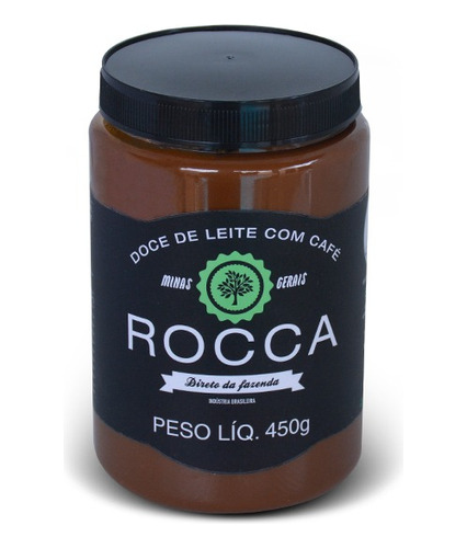 Doce De Leite Com Café Rocca Pote 450g