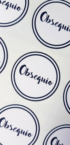 Stickers 6 X 4 Cm Por 200 Unidades