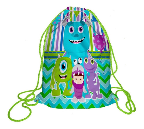 30 Morralito Dulcero Bolo Fiesta Infantil Monster Inc 