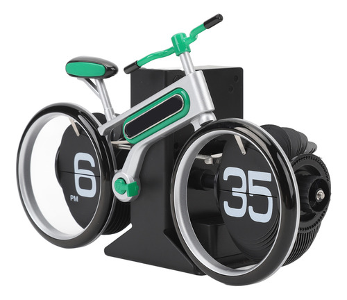 Reloj Plegable Con Forma De Bicicleta, Funciona Con Pilas, R