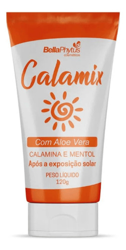 Kit 3 Calamix Loção Pós-sol Com Calamina E Aloe Vera 120g
