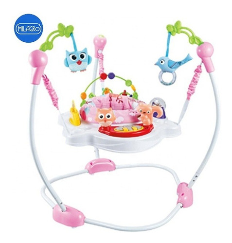 Saltarin Jumper Para Bebe Con Asiento Giratorio Centro Juego
