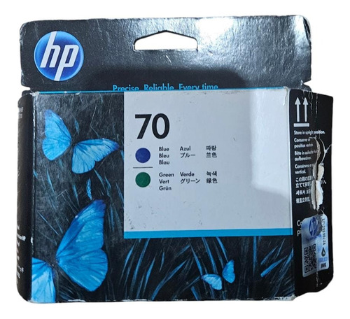 Cabezal De Impresión Hp 70 Azul/verde C4908a Para Hp Vencido