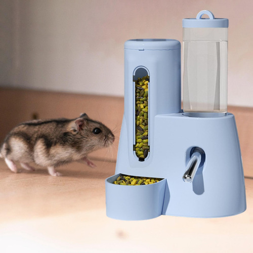 New Automático Alimentador De Hámster Dispensador 125 Ml