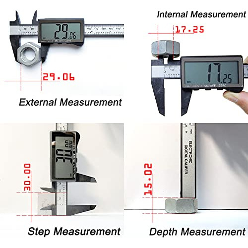 Digital Caliper, 06 Calipers Measuring Tool Electronic ...