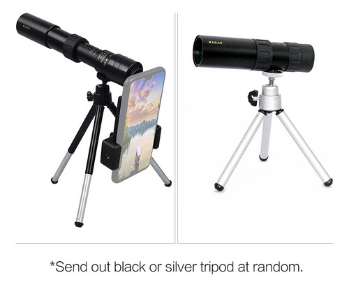 Telescópio Zoom 10-300 × 40 Bak4 Prism Hd Com Suporte De Tri