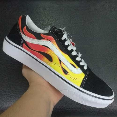 vans old skool con llamas