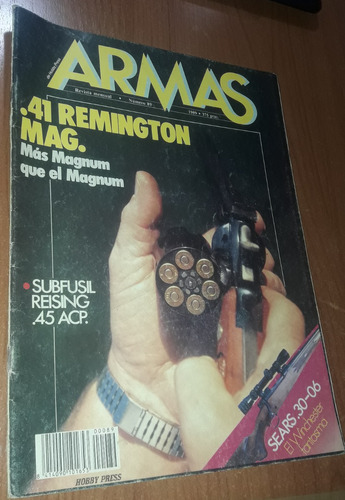 Revista Armas N°89  Octubre De 1989