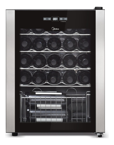 Adega Midea De Vinhos Midea 24 Garrafas 127v