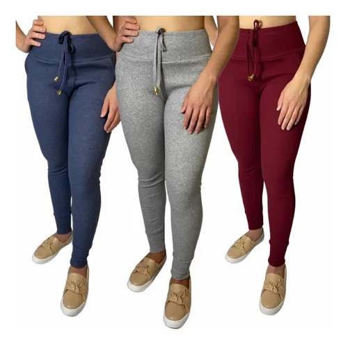 Modelo de sale calça ribana