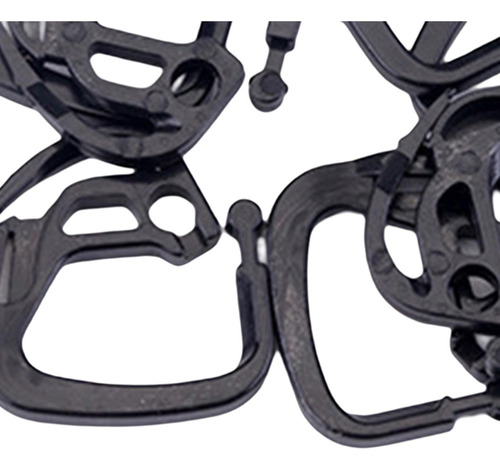 Cp, 50 Piezas Soporte Clips Red Sombra Al Aire Libre